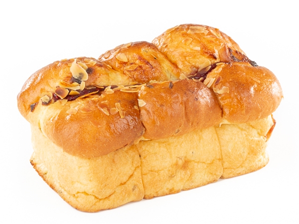 Briochebrood witte chocolade en framboos