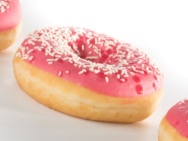 Donut aardbeien