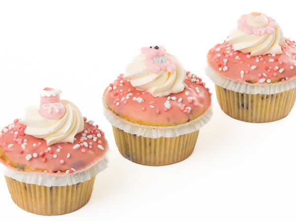 Geboorte cupcake meisje